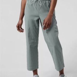 Athleta Sage Green Track Pants